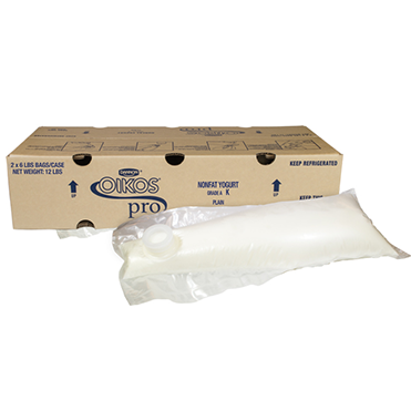 Oikos Pro Bulk Greek Yogurt, Plain 2x6lbs