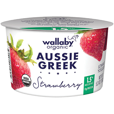 greek-lowfat-strawberry-5-3oz-ss Wallaby Lowfat Greek Yogurt, Strawberry 5.3oz