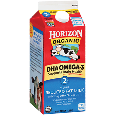 Horizon Organic 2% Milk, Half Gallon