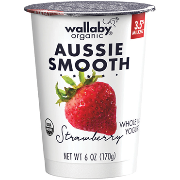 lowfat-strawberry-6oz-ss Wallaby Lowfat Yogurt, Strawberry 6oz