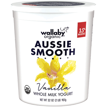 Wallaby Lowfat  Yogurt, Vanilla 32oz