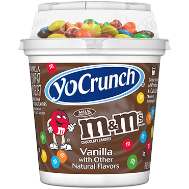 YoCrunch Lowfat Yogurt with M&Ms®, 6oz