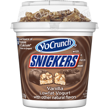 YoCrunch Lowfat Yogurt with Snickers®, 6oz