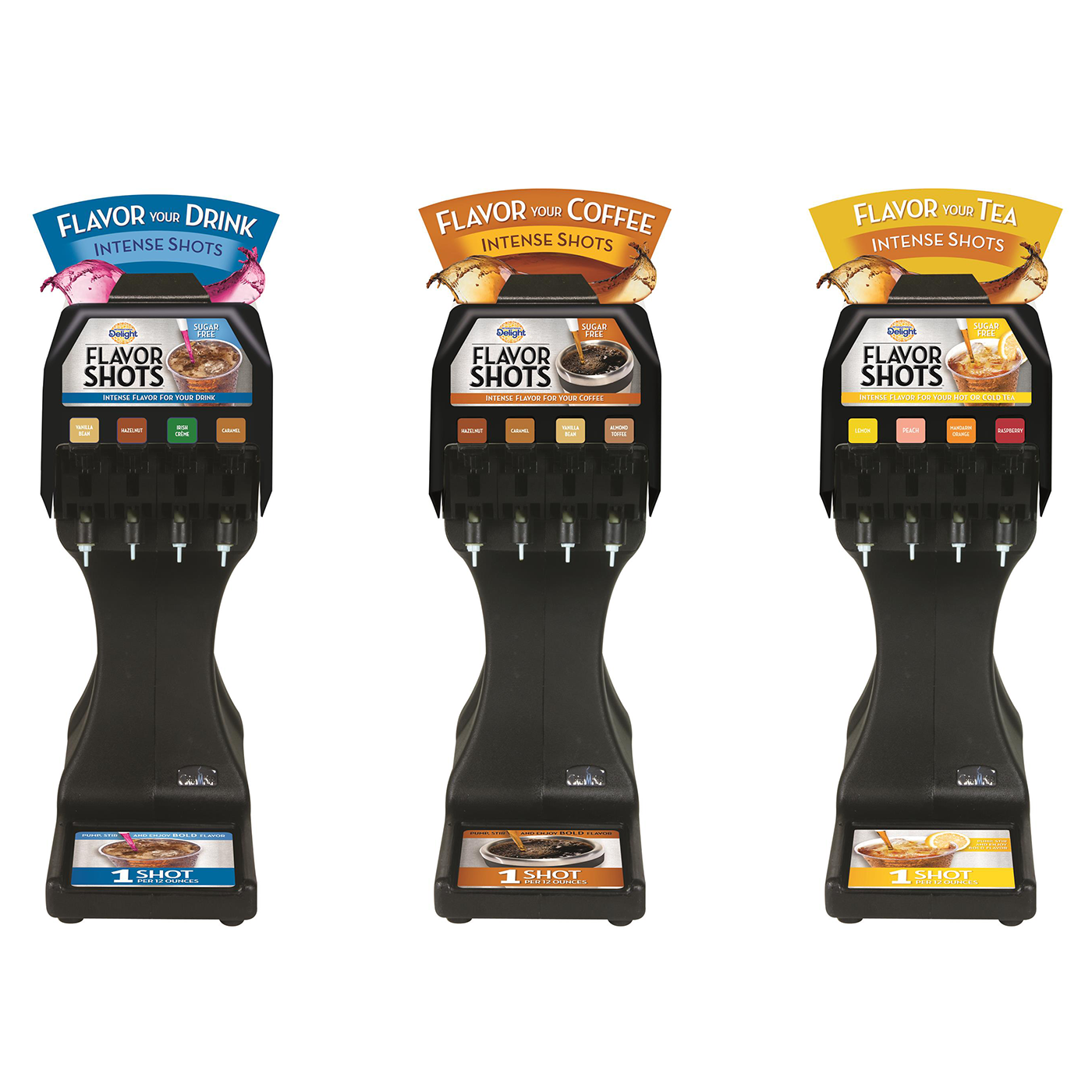 100-flavor-shots 100 International Delight Flavor Shots Dispenser