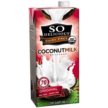 SD_US_Ccnt_Orig_32oz So Delicious Dairy Free Original Organic Coconutmilk Aseptic Quart