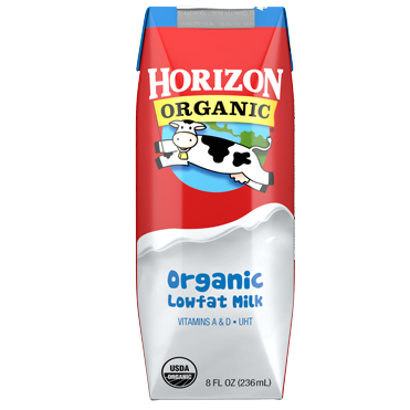 Horizon Organic Single Serve Plain 1% Milk