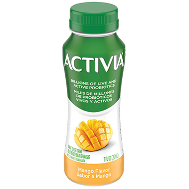 Activia Probiotic Dairy Drink, Mango 7oz