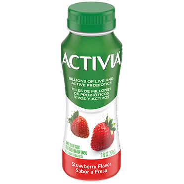 Activia Probiotic Dairy Drink, Strawberry 7oz