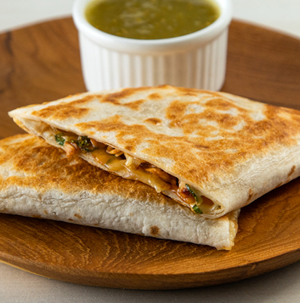 BBQ Jackfruit Quesadilla