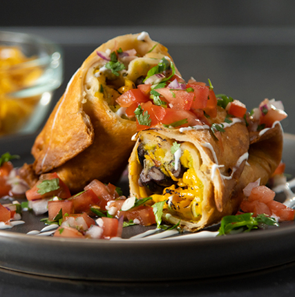 Plant-Based Chimichanga