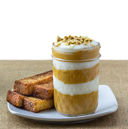 Cinnamon French Toast Pumpkin Parfait