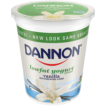 Dannon Lowfat Vanilla Yogurt, 32oz
