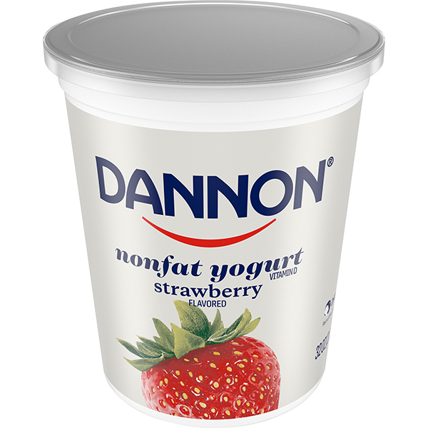 Dannon Nonfat Yogurt, Strawberry 32oz