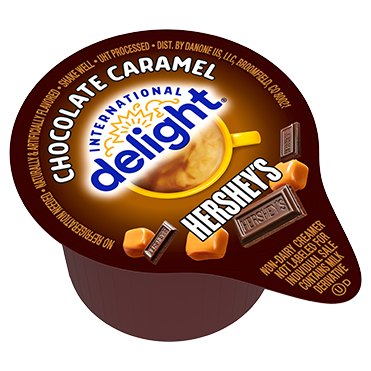International Delight Coffee Creamer Single, Hershey Chocolate Caramel