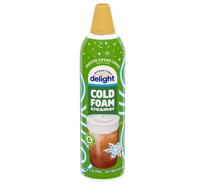 International Delight Cold Foam Creamer, Frosted Sugar Cookie, 14oz