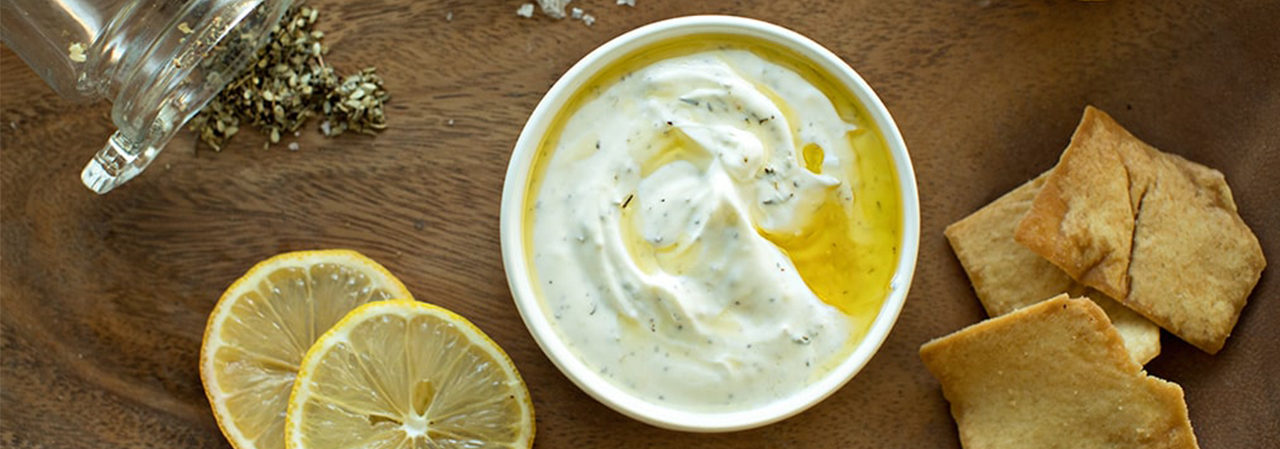 Lemon Za’Atar Yogurt Dip