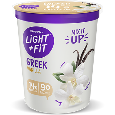 Light + Fit Nonfat Greek Yogurt, Vanilla 32oz