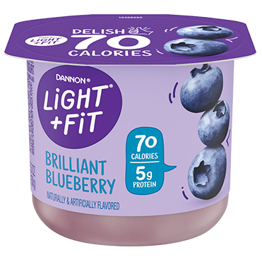 Light + Fit Nonfat Yogurt, Blueberry 5.3oz