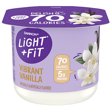 Light + Fit Nonfat Yogurt, Vanilla 5.3oz