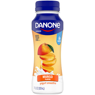 Mango---0003663200890 Danone Nonfat Yogurt Smoothie, Mango 7oz