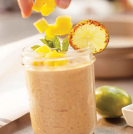 Mango Con Coco Smoothie