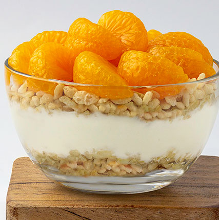 Orange Creamsicle Breakfast Parfait