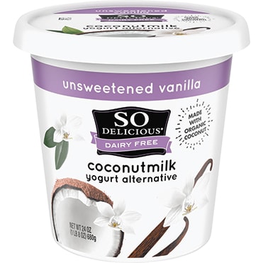 So Delicious® Unsweetened Vanilla Coconutmilk 24 oz. Dairy-Free Yogurt Alternative