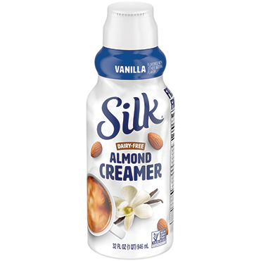 Silk Almond Creamer, Vanilla 32oz