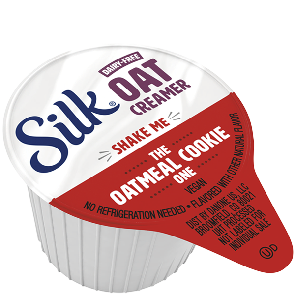 Silk Oat Creamer Single, The Oatmeal Cookie One