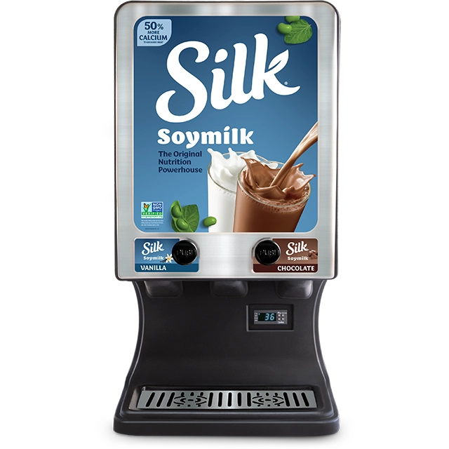 Bulk Silk Soymilk Dispenser, Vanilla & Chocolate