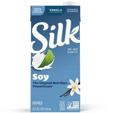 Silk Soymilk, Vanilla, 32oz