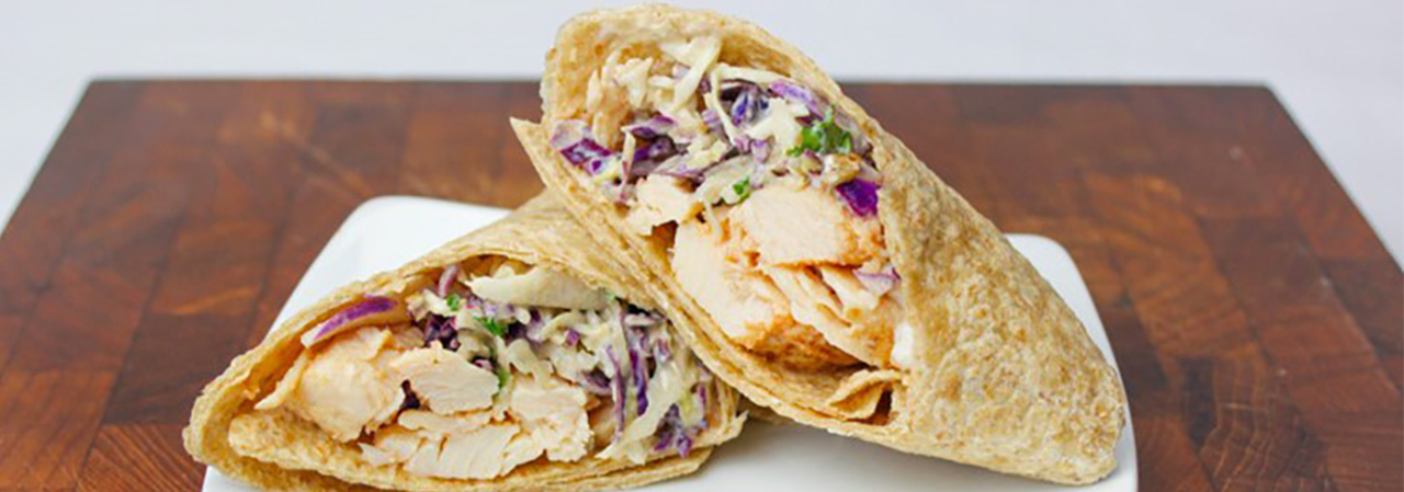 Siracha Chicken Wrap