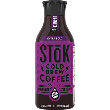 SToK Cold Brew Coffee, Unsweet Extra Bold 48oz