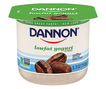 Dannon Lowfat Yogurt, Coffee 5.3oz