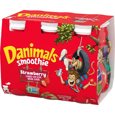 Danimals Strawberry Smoothie 6ct