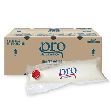 Dannon® Wholesale Bulk Yogurt | Vanilla Pro Bag in Box