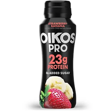 Oikos Pro Drinks, Strawberry Banana