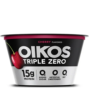 Oikos Triple Zero Yogurt, Cherry