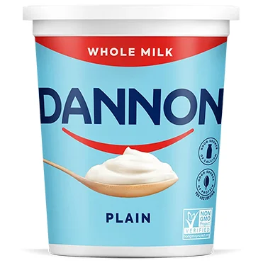 Dannon® Whole Milk Yogurt | Plain 32oz Wholesale