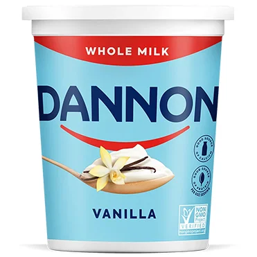 Dannon® Whole Milk Yogurt | Vanilla 32oz Wholesale