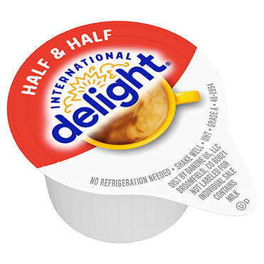 International Delight Coffee Creamer Single, Half and Half