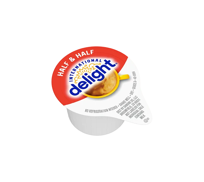 International Delight Coffee Creamer Single, Half and Half