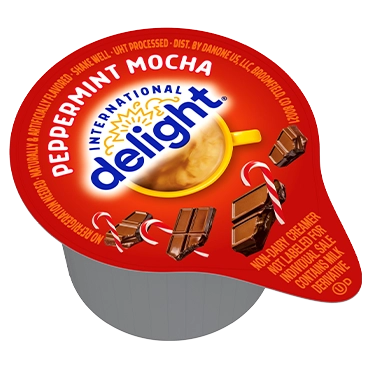 International Delight Coffee Creamer Single, Peppermint Mocha