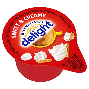 International Delight Coffee Creamer Single, Sweet and Creamy