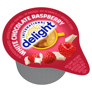 International Delight Coffee Creamer Single, White Chocolate Raspberry