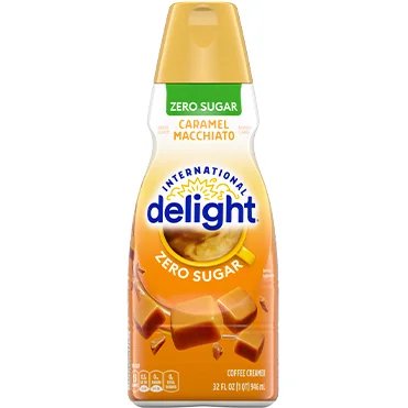 International Delight Coffee Creamer, Zero Sugar Caramel Macchiato
