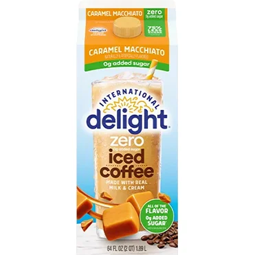 International Delight Iced Coffee, Caramel Macchiato Zero Sugar