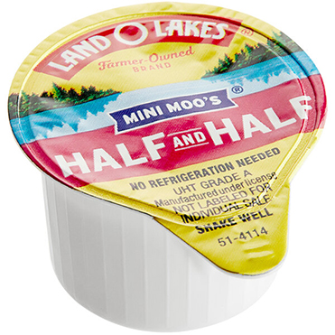 Land O’Lakes Half & Half Mini Moo Singles, 24ct, 192ct