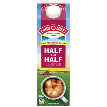 Land O Lakes Half And Half, Traditional, Coffee Creamer, 1 Quart