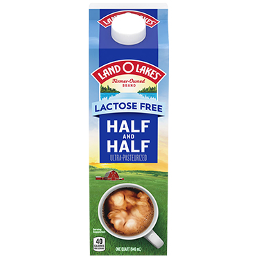 Land O Lakes Lactose-Free Half And Half, Coffee Creamer, 1 Quart